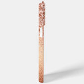 Rose Gold Glitzer Case-Mate iPhone Hülle (Rückseite / Rechts)