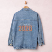 Rose Gold Glitzer Class 2026 Jeansjacke (Hangar)