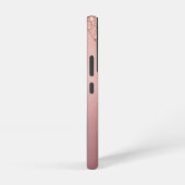 Rose Gold Glitzer Custom Text Samsung Galaxy Fall Hülle (Rechte Seite)