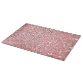 Rose Gold Glitzer Cutting Board Schneidebrett (Ecke)