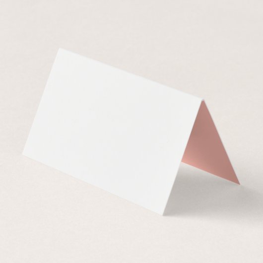 Rose Gold Glitzer Eye Visitenkarten (Rückseite)