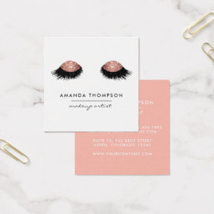 Rose Gold Glitzer Eyes