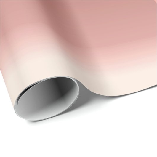 Rose Gold Glitzer Foil Geschenkpapier (Rolleneckpunkt)