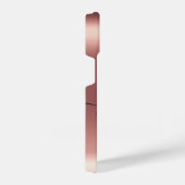 Rose Gold Glitzer Foil iPhone Hülle (Rechte Seite)