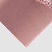 Rose Gold Glitzer Foil Seidenpapier (Ausschnitt)
