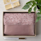 Rose Gold Glitzer Foil Seidenpapier (Geschenk)