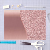 Rose Gold Glitzer Foil Seidenpapier (Handwerk)