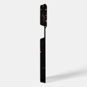 Rose Gold Glitzer Funkelnd Elegantes Glamour Scrip iPhone Hülle (Rechte Seite)