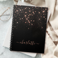 Rose Gold Glitzer Funkelnd Elegantes Glamour Scrip