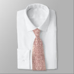 Rose Gold Glitzer Funkelnd Neck Tie Krawatte<br><div class="desc">Krawatte mit Rose Gold Blush Glitzer Sparkle Tropfen Chic Pink Moderne Krawatte - oder Hinzufügen Ihrer einzigartigen Text / Name - Make Your Special Gift - Neu vergrössern und verschieben oder entfernen und fügen Sie Text / Elemente mit Anpassungstool. Design von MIGNED. Bitte schauen Sie sich meine anderen Projekte an....</div>