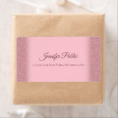 Rose Gold Glitzer Handgeschriebenes Skript Luxus (Insitu)