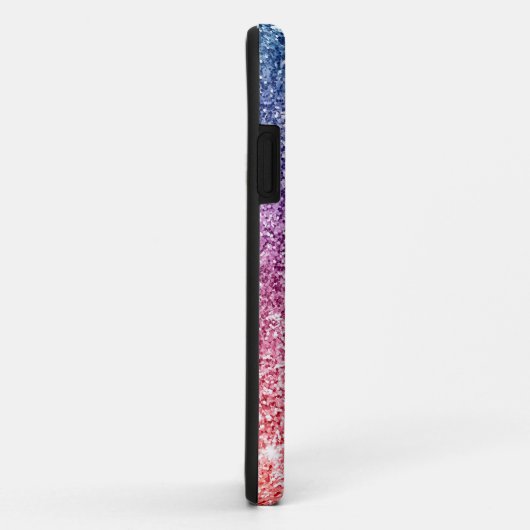 Rose Gold Glitzer individuell anpassbare Gehäuse f Case-Mate iPhone Hülle (Hinten/Rechts)