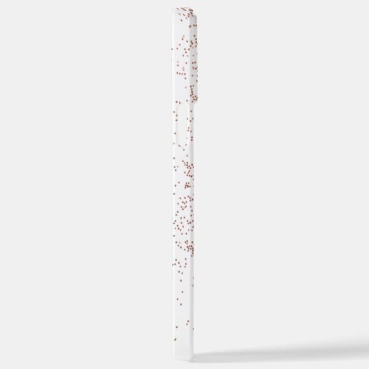 Rose Gold Glitzer iPhone 12 Pro Max Fall iPhone Hülle (Rechte Seite)