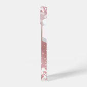 Rose Gold Glitzer iPhone Hülle (Linke Seite)