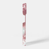Rose Gold Glitzer iPhone Hülle (Rechte Seite)