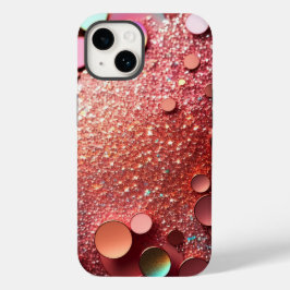 Rose Gold Glitzer iPhone/iPad Mate Tough Case