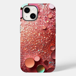 Rose Gold Glitzer iPhone/iPad Mate Tough Case