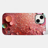 Rose Gold Glitzer iPhone/iPad Mate Tough Case (Rückseite (Horizontal))