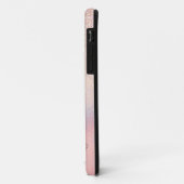 Rose Gold Glitzer Iridescent Holographic Gradient Case-Mate iPhone Hülle (Hinten/Links)