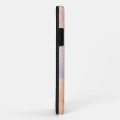 Rose Gold Glitzer Iridescent Holographic Gradient Case-Mate iPhone Hülle (Hinten/Rechts)