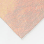 Rose Gold Glitzer Iridescent Holographic Gradient Fleecedecke (Ecke)
