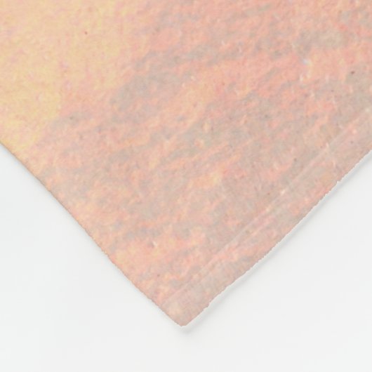 Rose Gold Glitzer Iridescent Holographic Gradient Fleecedecke (Ecke)