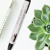 Rose Gold Glitzer Lashes Salon Business Werbeaktio Kugelschreiber