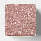Rose Gold Glitzer Liquid Tropfen Geschenkschachtel (Oben)
