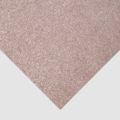 Rose Gold Glitzer Metallic Hübsch Girly Funkelnd Seidenpapier (Detail)