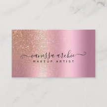 Rose Gold Glitzer Metallisches Rosa Foil
