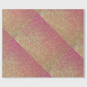 Rose Gold Glitzer Musterpapier Geschenkpapier (Flach)