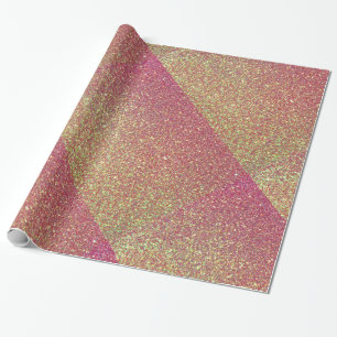 Rose Gold Glitzer Musterpapier Geschenkpapier
