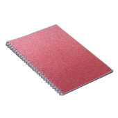 Rose Gold Glitzer Notizblock (Rechte Seite)