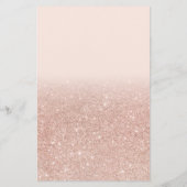 Rose Gold Glitzer ombre pink rate Bridal-Spiel (Rückseite)