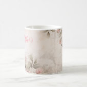 Rose Gold Glitzer, rosa Folie, Weihnachtsverpackun Kaffeetasse (Mittel)