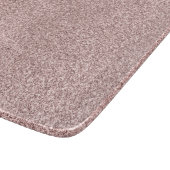 Rose Gold Glitzer Schneidebrett (Ecke)