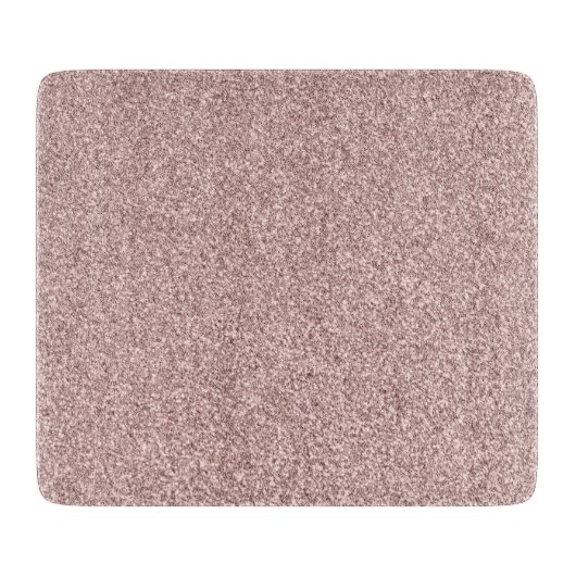 Rose Gold Glitzer Schneidebrett (Vorderseite)