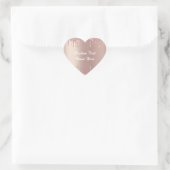 Rose Gold Glitzer sparkeln Aufkleber für benutzerd (Tasche)
