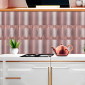 Rose Gold Glitzer Tropfen Nahtloses Muster Version Fliese