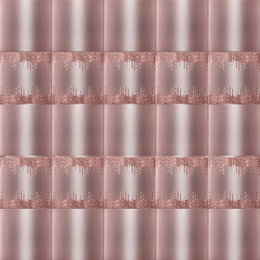 Rose Gold Glitzer Tropfen Nahtloses Muster Version Fliese