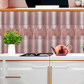 Rose Gold Glitzer Tropfen Nahtloses Muster Version Fliese