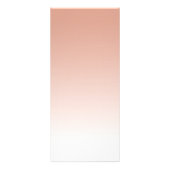 Rose Gold Glitzer Turnierkarte Werbekarte (Hinten)
