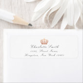 Rose Gold Glitzer UAWG Kronprinzessin Bridal White (Insitu)