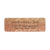 Rose Gold Glitzy Bokeh (Vorne)