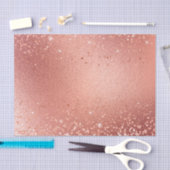 Rose Gold Glitzy Glitzer Sparkle Seidenpapier (Handwerk)