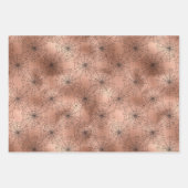 Rose Gold Gothic Halloween Geschenkpapier Set (Vorderseite 2)
