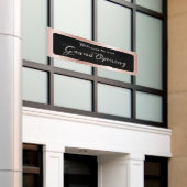Rose Gold Gradient Grand Opening Banner (Äußeres Gebäude)