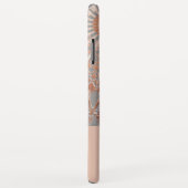 Rose Gold Gray Mandala Monogram Case-Mate iPhone Hülle (Hinten/Rechts)