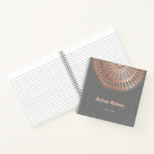 Rose Gold Gray Mandala Notebook Notizblock (Innenseite)