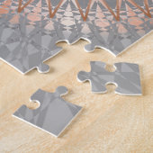 Rose Gold Gray Mandala Puzzle (Seite)